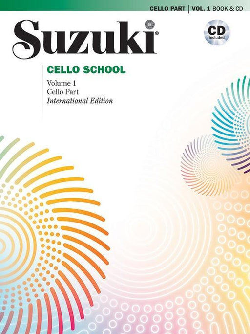 Suzuki Cello School Volume 1- Cello Book & CD-Strings-Alfred-Engadine Music
