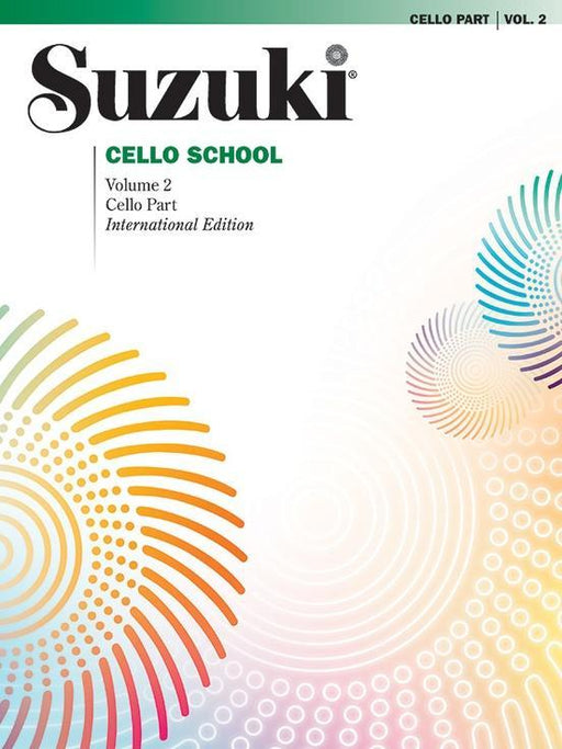 Suzuki Cello School Volume 2 - Cello Book-Strings-Alfred-Engadine Music