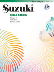 Suzuki Cello School Volume 3 - Cello - Various