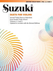 Suzuki Duets for Violins-Strings-Alfred-Engadine Music