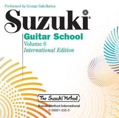Suzuki Guitar School Volume 6 - CD