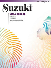 Suzuki Viola School Volume 1 - Viola Book-Strings-Alfred-Engadine Music