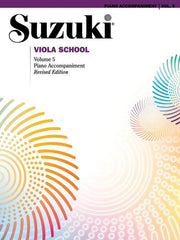 Suzuki Viola School Volume 5 - Viola Accompaniment Book-Strings-Alfred-Engadine Music