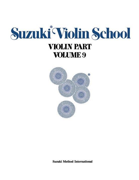 Suzuki Violin School Volume 9 - Violin Book-Strings-Alfred-Engadine Music