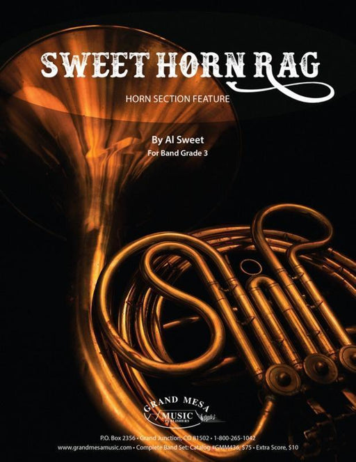 Sweet Horn Rag, Al Sweet Concert Band Grade 3-Concert Band-Grand Mesa Music-Engadine Music