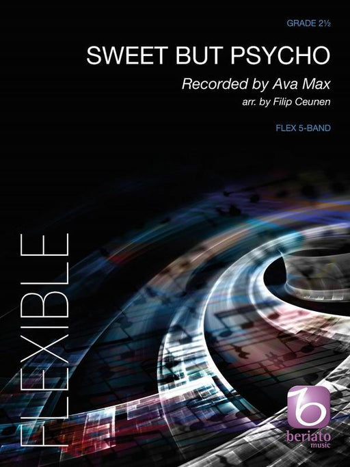 Sweet but Psycho, Arr. Filip Ceunen 5-Part Flexible Band-Flexible Ensemble-Beriato Music-Engadine Music