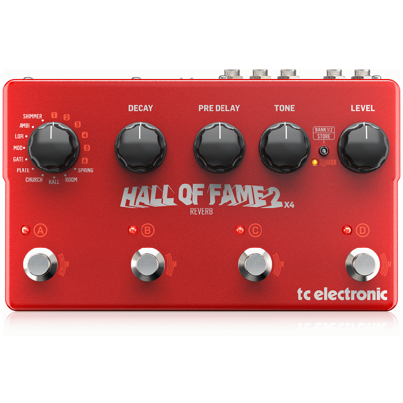 TC Electronic Hall Of Fame 2 X4 Reverb Pedal