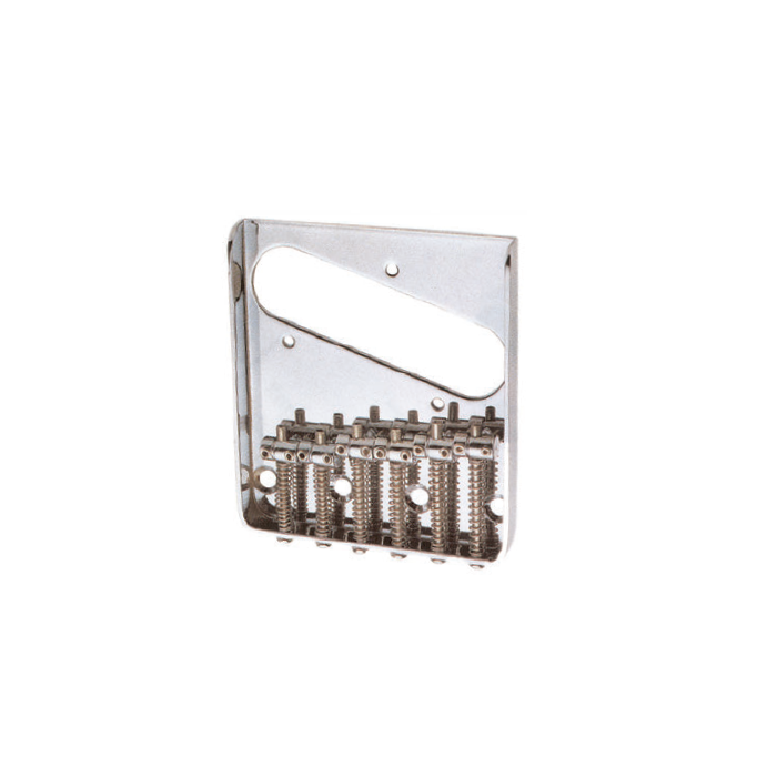 Eagle Telecaster Style Bridge / Tailpiece, Cast Barrel