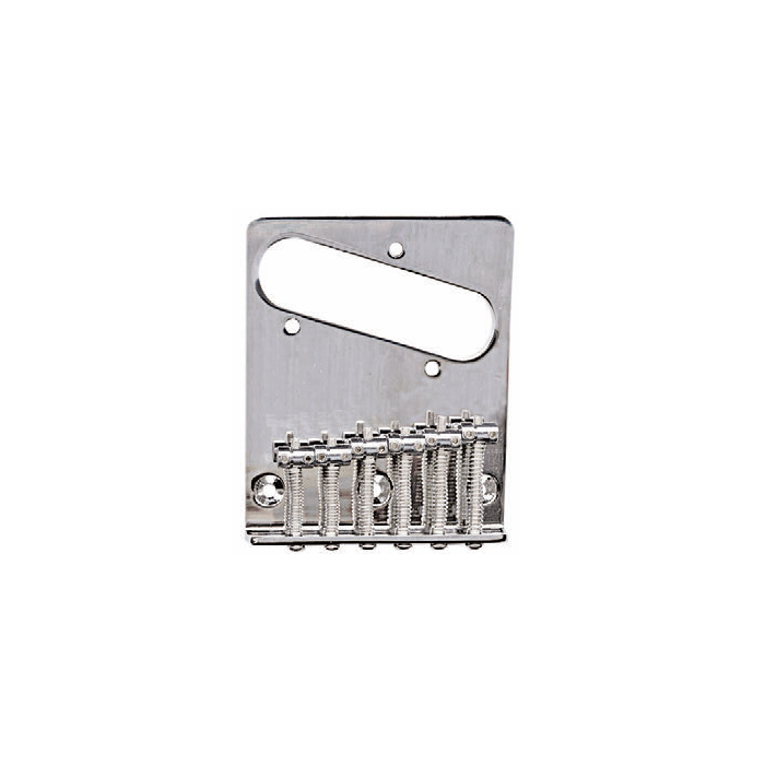 Eagle Telecaster Style Bridge / Tailpiece, Round Barrel