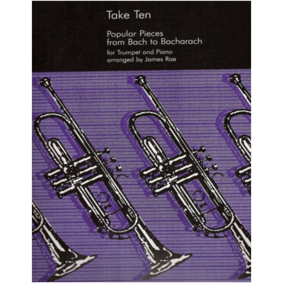Take Ten Popular Pieces from Bach to Bacharach for Trumpet and Piano-Woodwind-Universal Edition-Engadine Music