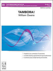 Tambora!, Mekel Rogers 3-Part Adaptable Concert Band Grade 1