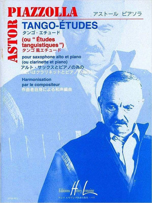 Tango Etudes - Alto Saxophone and Piano-Woodwind-Edition Henry Lemoine-Engadine Music