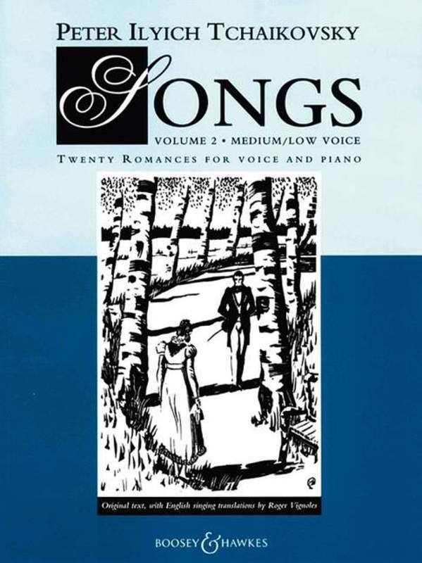Tchaikovsky - Songs Vol. 2 Medium/Low Voice-Vocal-Boosey & Hawkes-Engadine Music