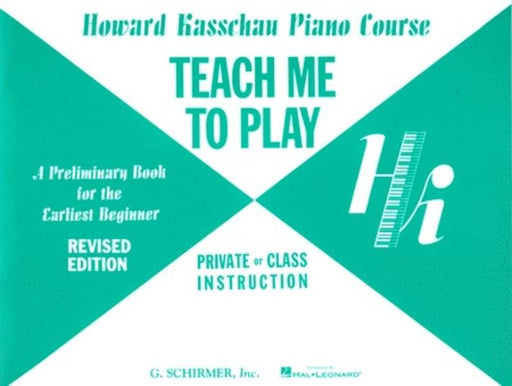 Teach Me to Play - Preliminary Beginner Book-piano & keyboard-G. Schirmer, Inc.-Engadine Music