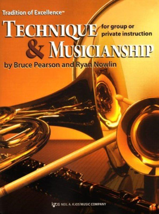 Technique and Musicianship - Baritone/Euphonium B.C.-Band Method-Neil A. Kjos Music Company-Engadine Music