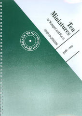 Ten Miniatures for Trumpet and Piano-Brass-Brass Wind Publications-Engadine Music