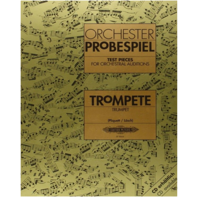 Test Pieces For Orchestral Auditions - Trumpet-Brass-Edition Peters-Engadine Music