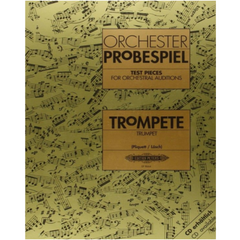 Test Pieces For Orchestral Auditions - Trumpet-Brass-Edition Peters-Engadine Music