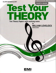 Test Your Theory Fourth Grade-Theory-EMI Music Publishing-Engadine Music