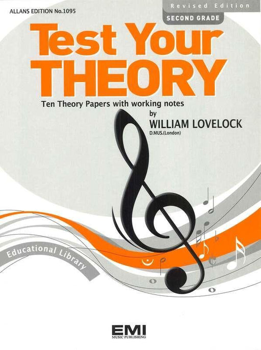 Test Your Theory Second Grade-Theory-EMI Music Publishing-Engadine Music