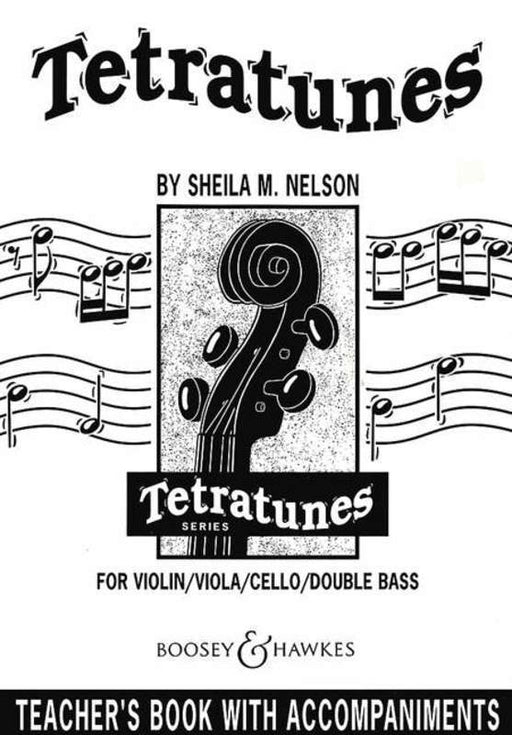 Tetratunes - Teacher's book with accompaniments-Strings-Boosey & Hawkes-Engadine Music