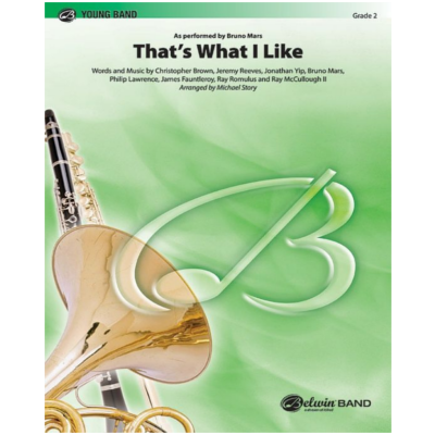 Thats What I Like Arr. Michael Story Concert Band Chart Grade 2-Concert Band Chart-Alfred-Engadine Music