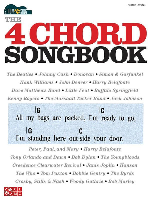 The 4 Chord Songbook, Guitar-Guitar & Folk-Cherry Lane Music-Engadine Music