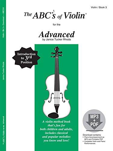 The ABCs of Violin for The Advanced Book 3-String-Carl Fischer-Engadine Music