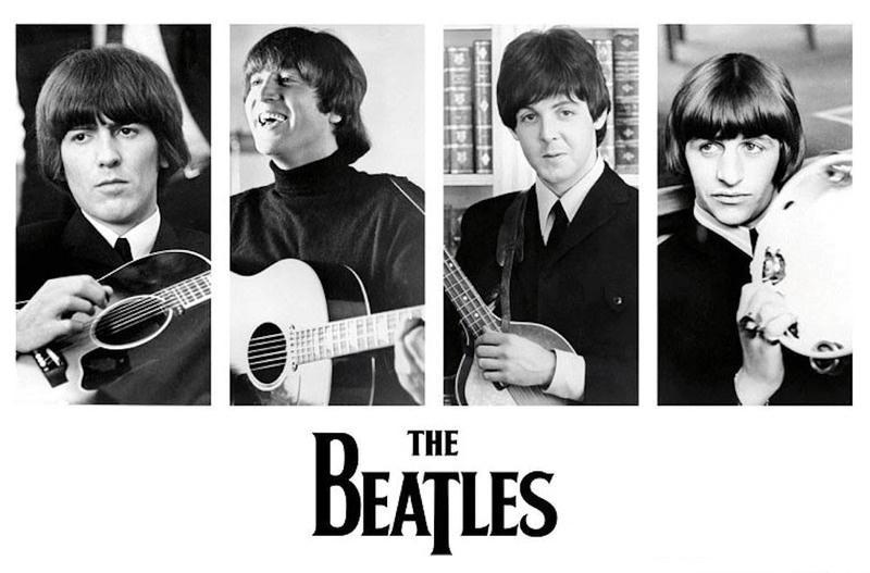 The Beatles - Early Portraits - Wall Poster-Music Poster-Aquarius-Engadine Music