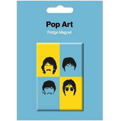 The Beatles Fridge Magnet Pop Art Style