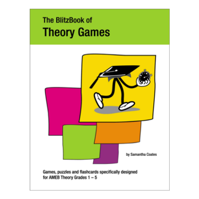 The Blitz Book of Theory Games Samantha Coates-Games and Reference-BlitzBooks Publications-Engadine Music