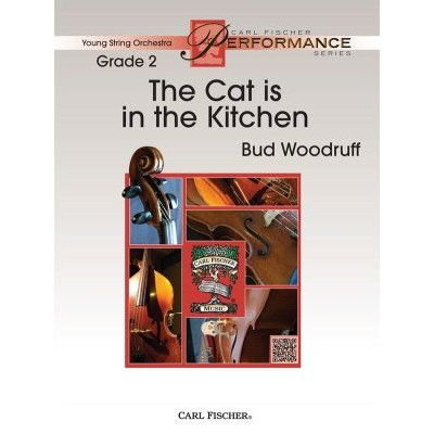 The Cat Is in the Kitchen, Bud Woodruff String Orchestra Grade 2-String Orchestra-Carl Fischer-Engadine Music