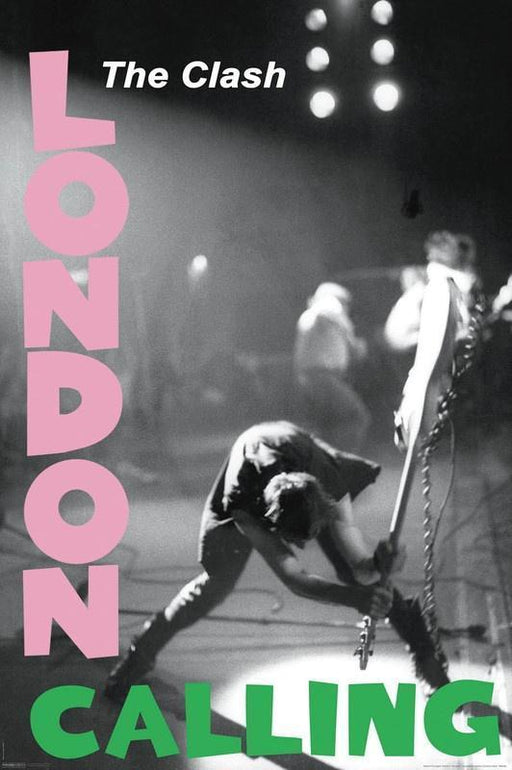 The Clash - London Calling - Wall Poster-Music Poster-Aquarius-Engadine Music