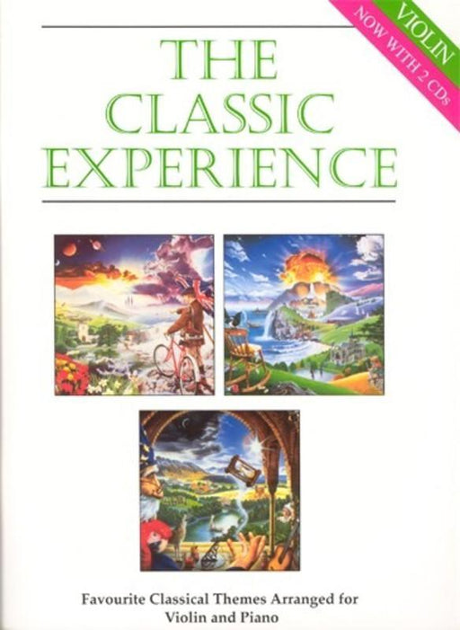 The Classic Experience - Violin with 2 CDs-Strings-Hal Leonard-Engadine Music
