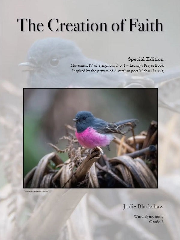 The Creation of Faith (Spring) Jodie Blackshaw, Concert Band Grade 5