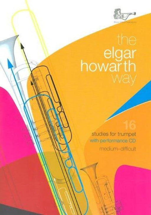 The Elgar Howarth Way, Trumpet Book & CD-Brass-Brass Wind Publications-Engadine Music