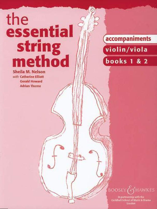 The Essential String Method Accompaniment Violin/Viola Books 1 & 2-Strings-Boosey & Hawkes-Engadine Music