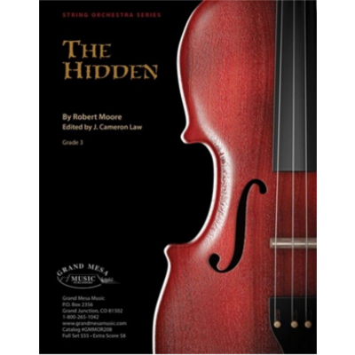 The Hidden, Robert Moore String Orchestra Grade 3-String Orchestra-Grand Mesa Music-Engadine Music