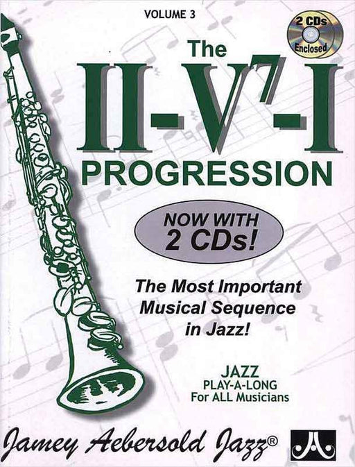 The II/V7/I Progression - Volume 3-Jazz-Jamey Aebersold Jazz-Engadine Music