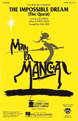 The Impossible Dream (from Man of La Mancha), Arr. Mitch Leigh Choral Instrumental Pack-Choral-Cherry Lane Music-Engadine Music