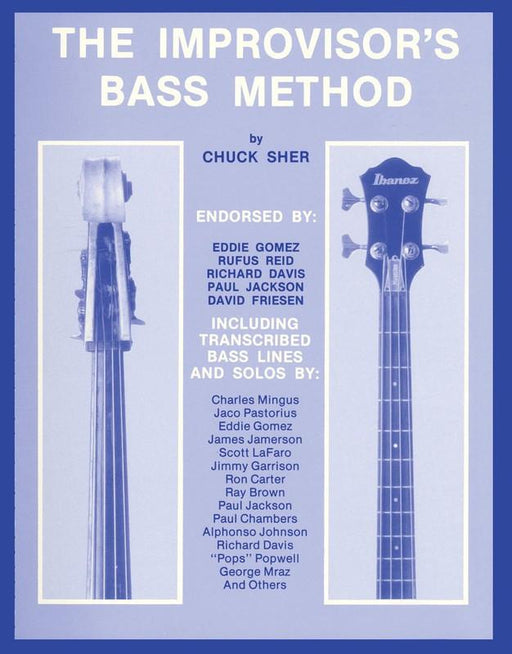 The Improvisor's Bass Method-Strings-Sher Music Co.-Engadine Music