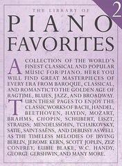 The Library of Piano Favourites 2-Piano & Keyboard-Music Sales America-Engadine Music