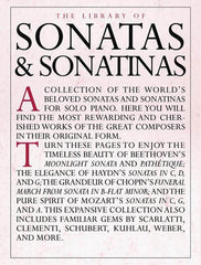 The Library of Sonatas & Sonatinas, Piano-Piano & Keyboard-Music Sales America-Engadine Music