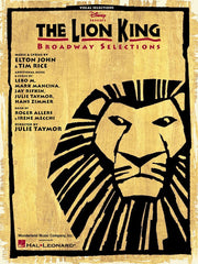The Lion King - Broadway Selections Vocal Selections