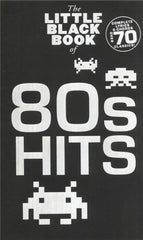 The Little Black Book of 80's Hits-Guitar & Folk-Wise Publications-Engadine Music