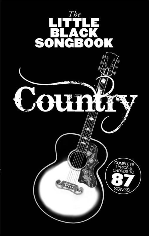 The Little Black Book of Country-Guitar & Folk-Wise Publications-Engadine Music