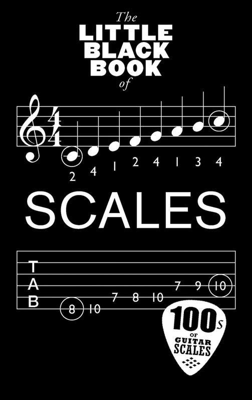 The Little Black Book of Guitar Scales-Guitar & Folk-Wise Publications-Engadine Music