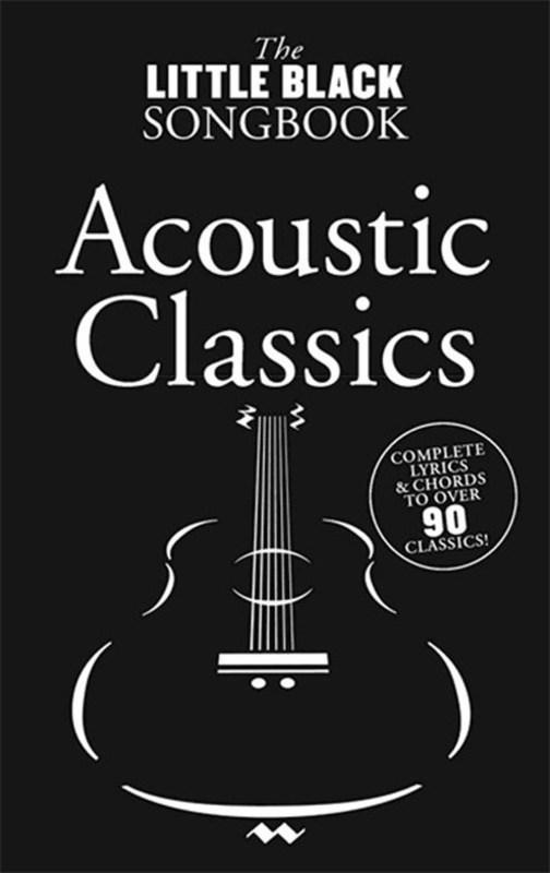 The Little Black Songbook: Acoustic Classics-Guitar & Folk-Wise Publications-Engadine Music