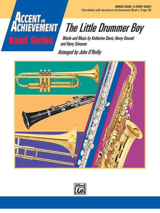 The Little Drummer Boy, Arr. John OReilly Concert Band Grade 0.5-Concert Band-Alfred-Engadine Music
