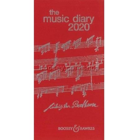The Music Diary 2020 - Red